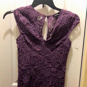 Beautiful dusty purple cocktail dress!